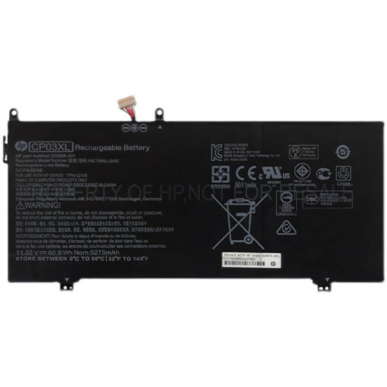 HP 929072-855 Battery Replacement For CP03060XL-PL HSTNN-LB8E 929066-421 TPN-Q195 CP03060XL - Click Image to Close